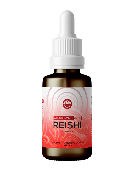 Extracto de Reishi Ganoderma lucidum doble extracto triple concentración 3:1 30 ml.