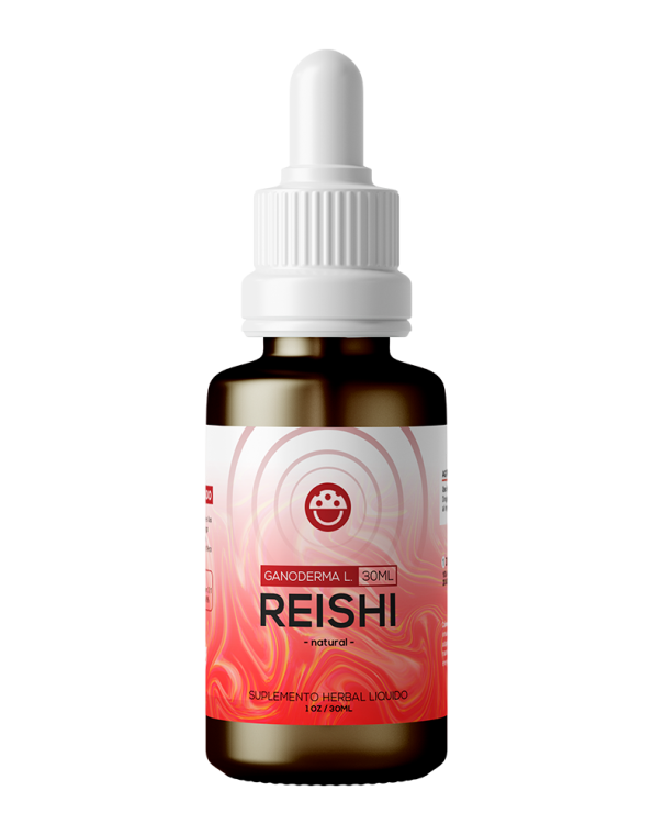 Extracto de Reishi Ganoderma lucidum doble extracto triple concentración 3:1 30 ml.