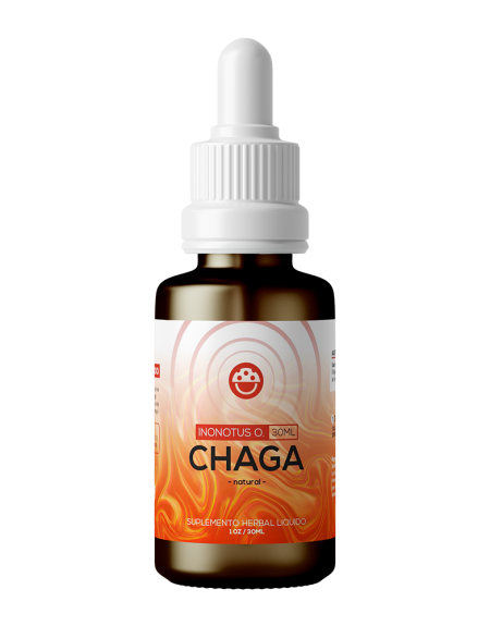Extracto de Chaga Inonotus obliquus doble extracto triple concentración 3:1 30 ml.