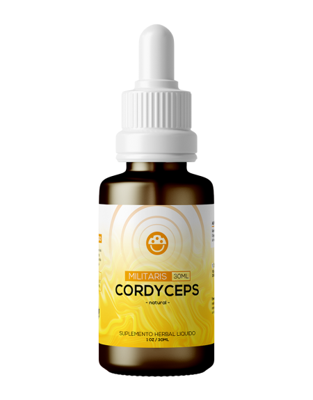 Extracto de Cordyceps militaris doble extracto triple concentración 3:1 30 ml.