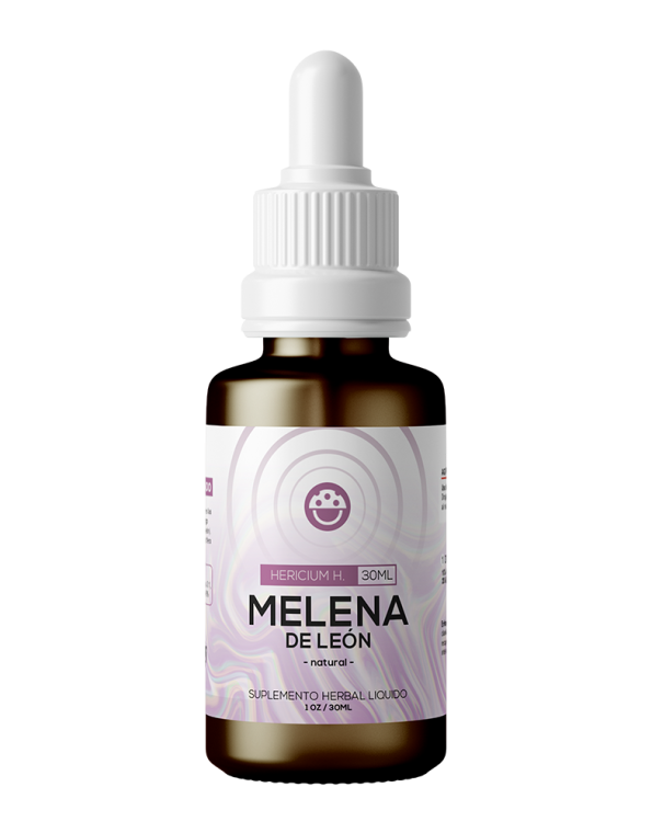 Extracto de Melena de León Hericium erinaceus doble extracto triple concentración 3:1 30 ml.